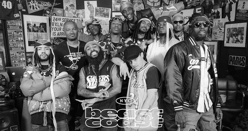 Upcoming100 BEAST COAST TAKE IT BACK TO 'RAP CITY' WITH BASEMENT CYPHER