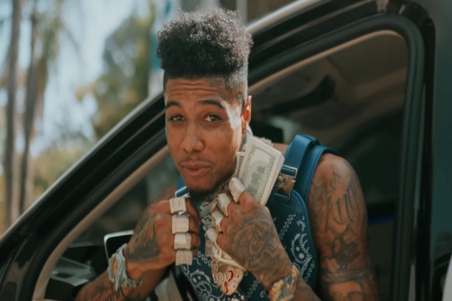 Upcoming100 Blueface Tells His 6 Year Old Son Hed Be Upset If He Comes